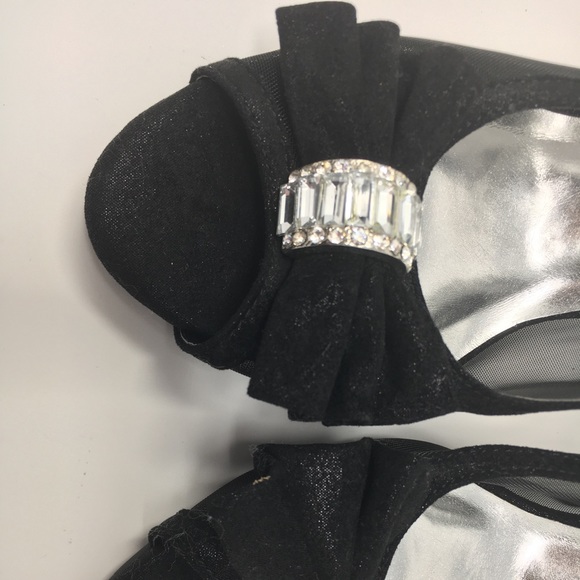 Platinum Collection by Jade Black Mesh Satin - Picture 11 of 13